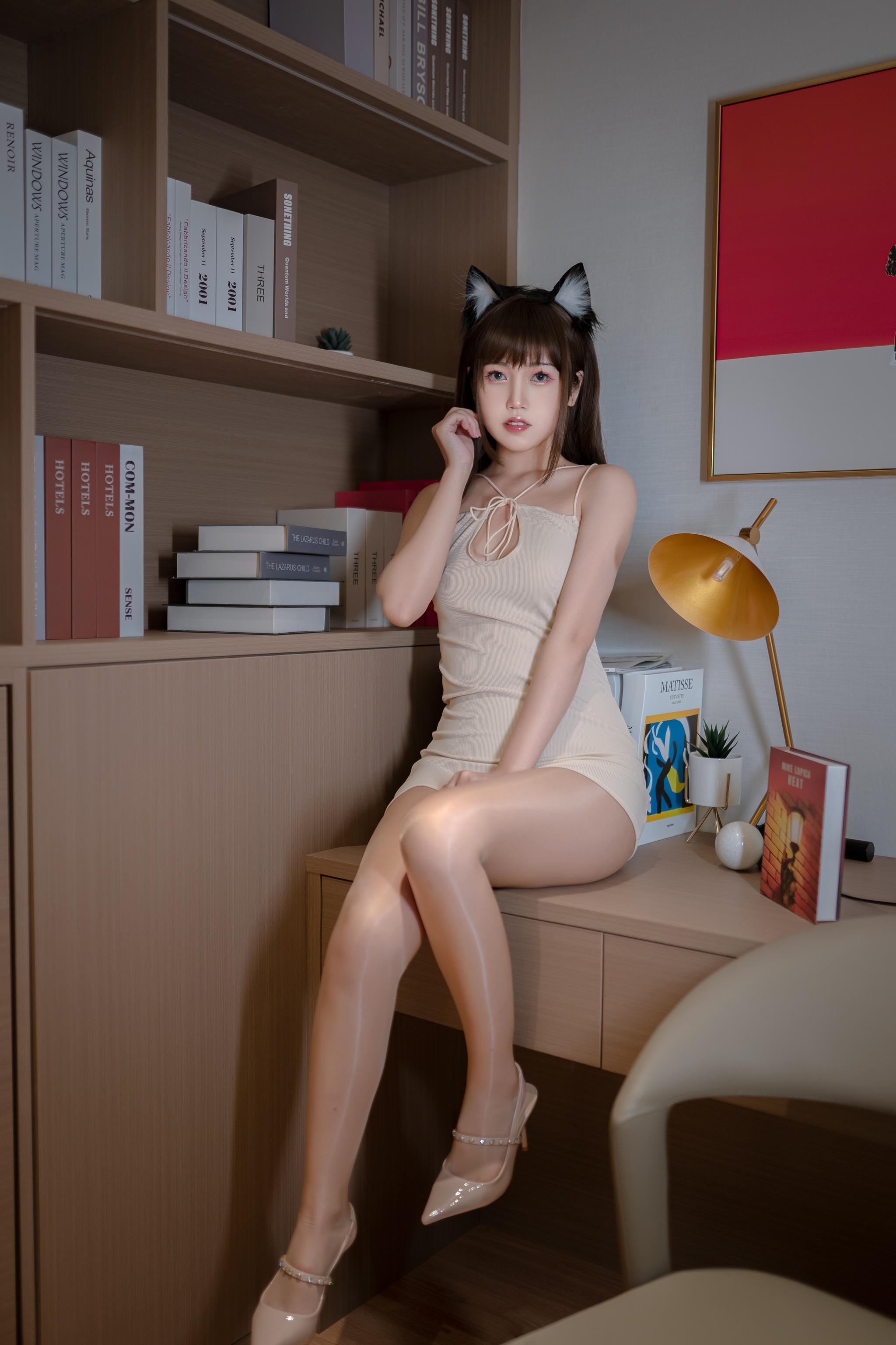 图片[1]-不呆猫 – NO.055 家教猫老师[34P]-XikXak